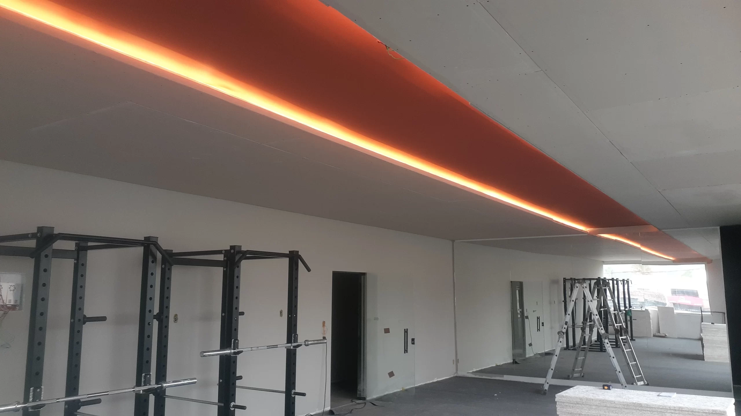 Detalhe decorativo em gesso drywall